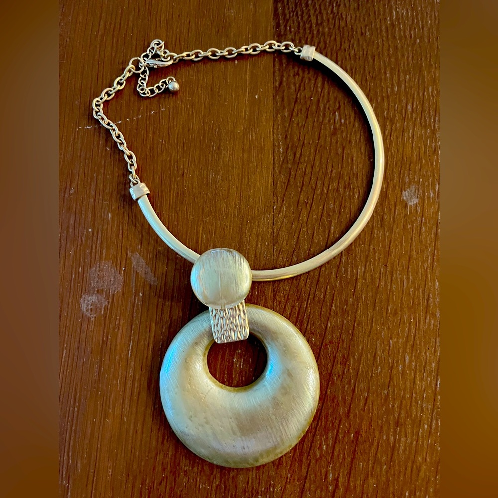 Gold plated necklace. Only worn several times